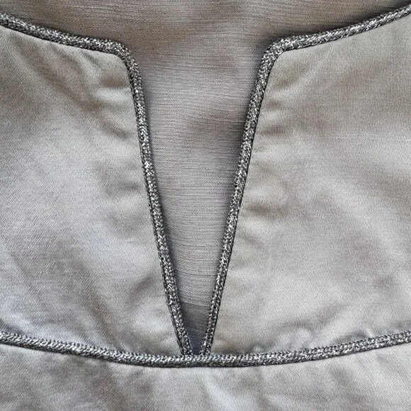 Comptoir des Contonniers | Gray shift dress with pockets in Size 8 - Picture 3 of 6